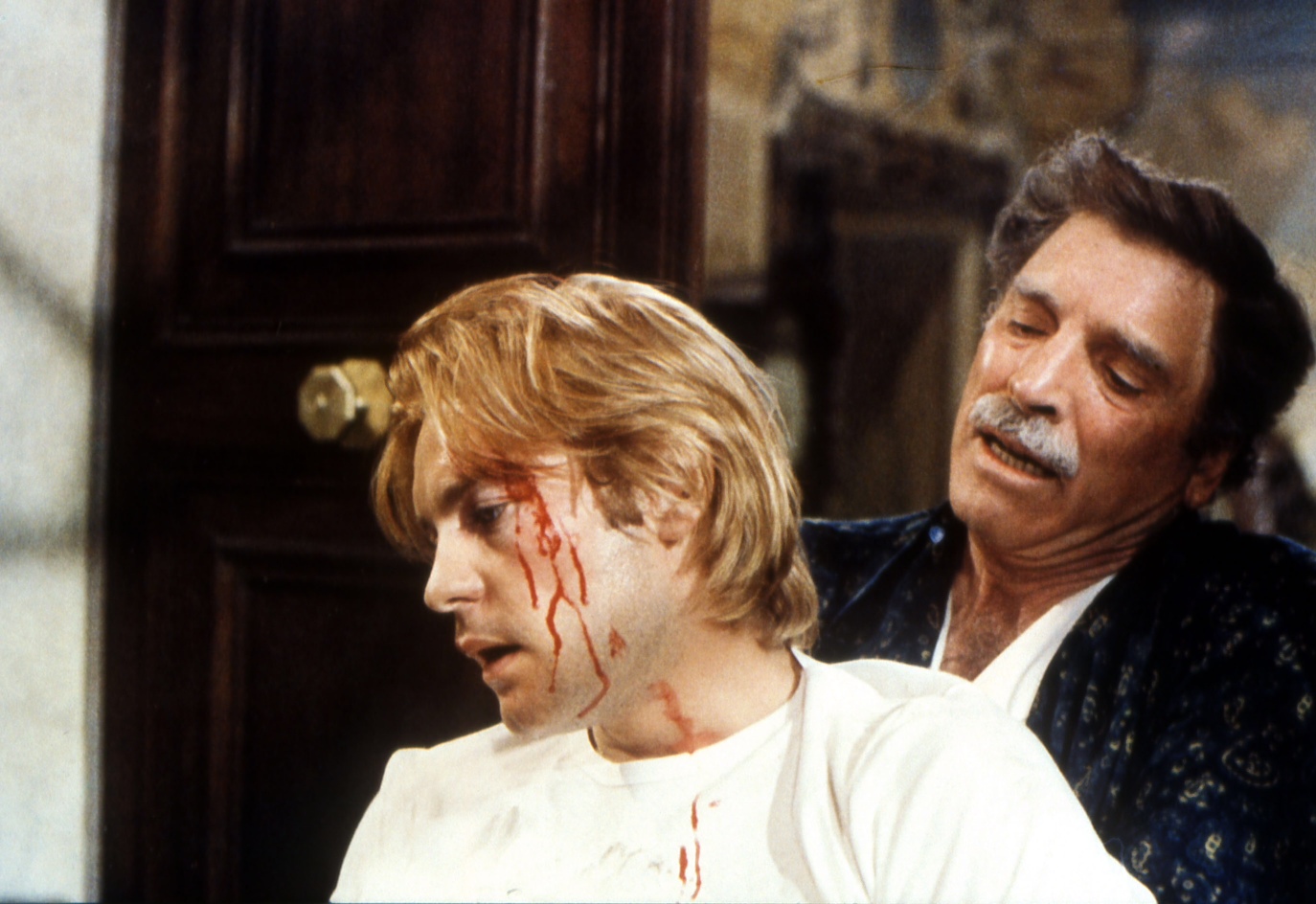 Burt Lancaster and Helmut Berger in Gruppo di famiglia in un interno (1974)