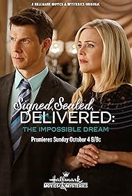 Kristin Booth and Eric Mabius in Signed, Sealed, Delivered: The Impossible Dream (2015)