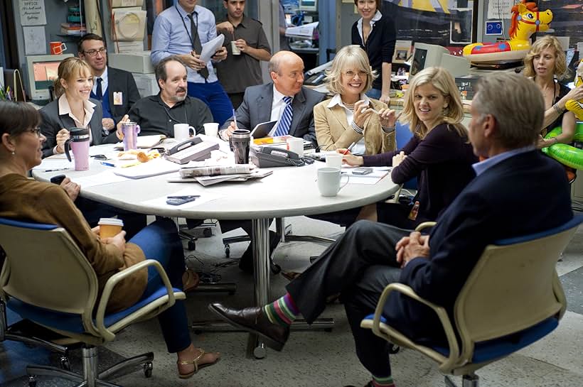 Harrison Ford, Diane Keaton, Matt Malloy, Arden Myrin, John Pankow, and Rachel McAdams in Xin Chào Buổi Sáng (2010)