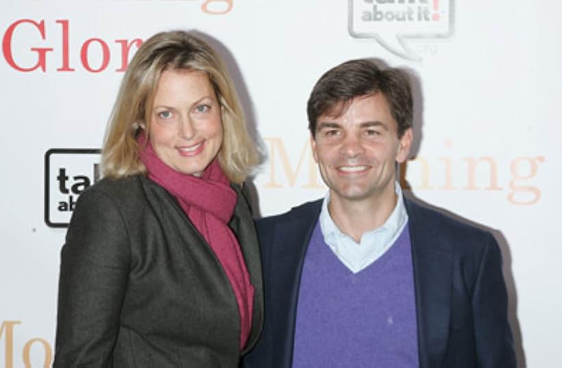 Alexandra Wentworth and George Stephanopoulos at an event for Xin Chào Buổi Sáng (2010)