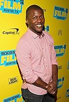 Edwin Hodge at an event for The Good Neighbor (2016)