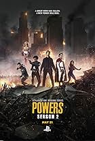 Michael Madsen, Olesya Rulin, Sharlto Copley, Logan Browning, Susan Heyward, and Raul Casso in Powers (2015)