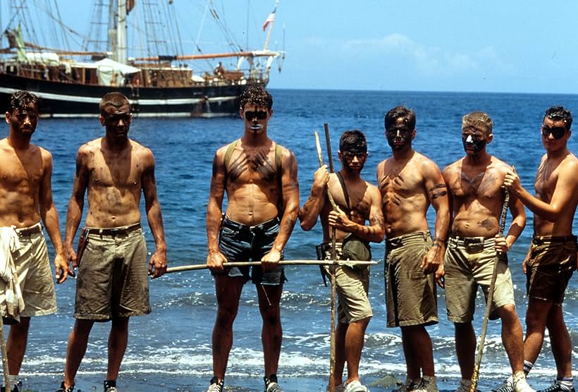 Ryan Phillippe, Balthazar Getty, Jason Marsden, Eric Michael Cole, Ethan Embry, David Lascher, and Scott Wolf in White Squall (1996)