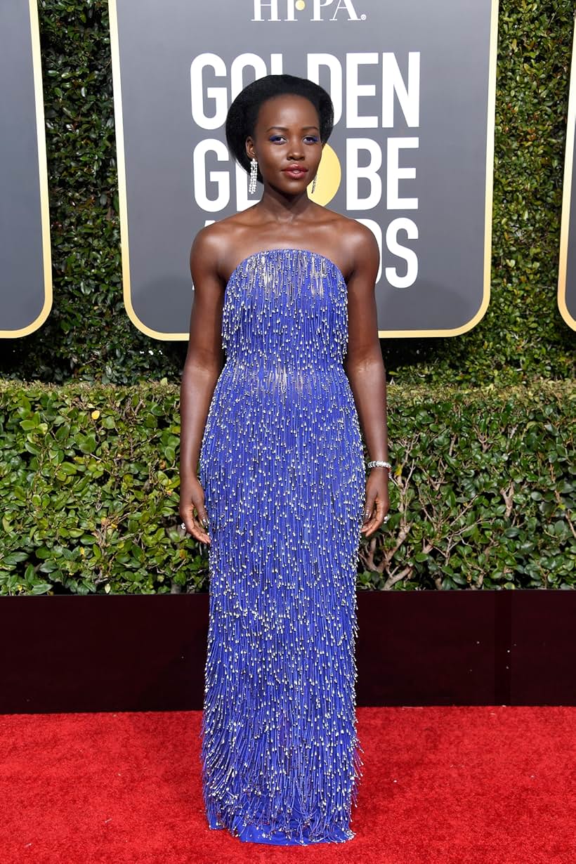 Lupita Nyong'o at an event for 2019 Golden Globe Awards (2019)