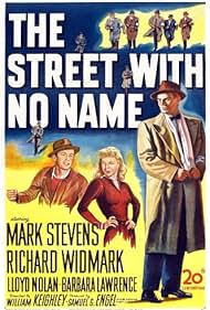 Richard Widmark, Barbara Lawrence, and Mark Stevens in The Street with No Name (1948)