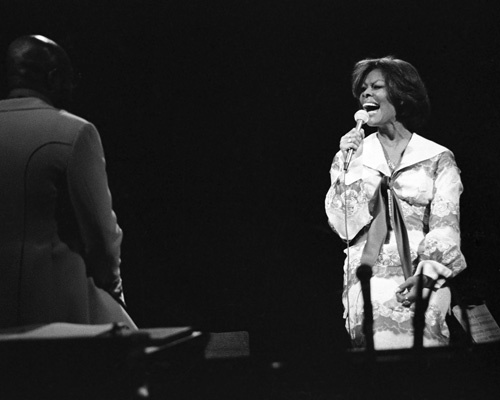 Isaac Hayes and Dionne Warwick