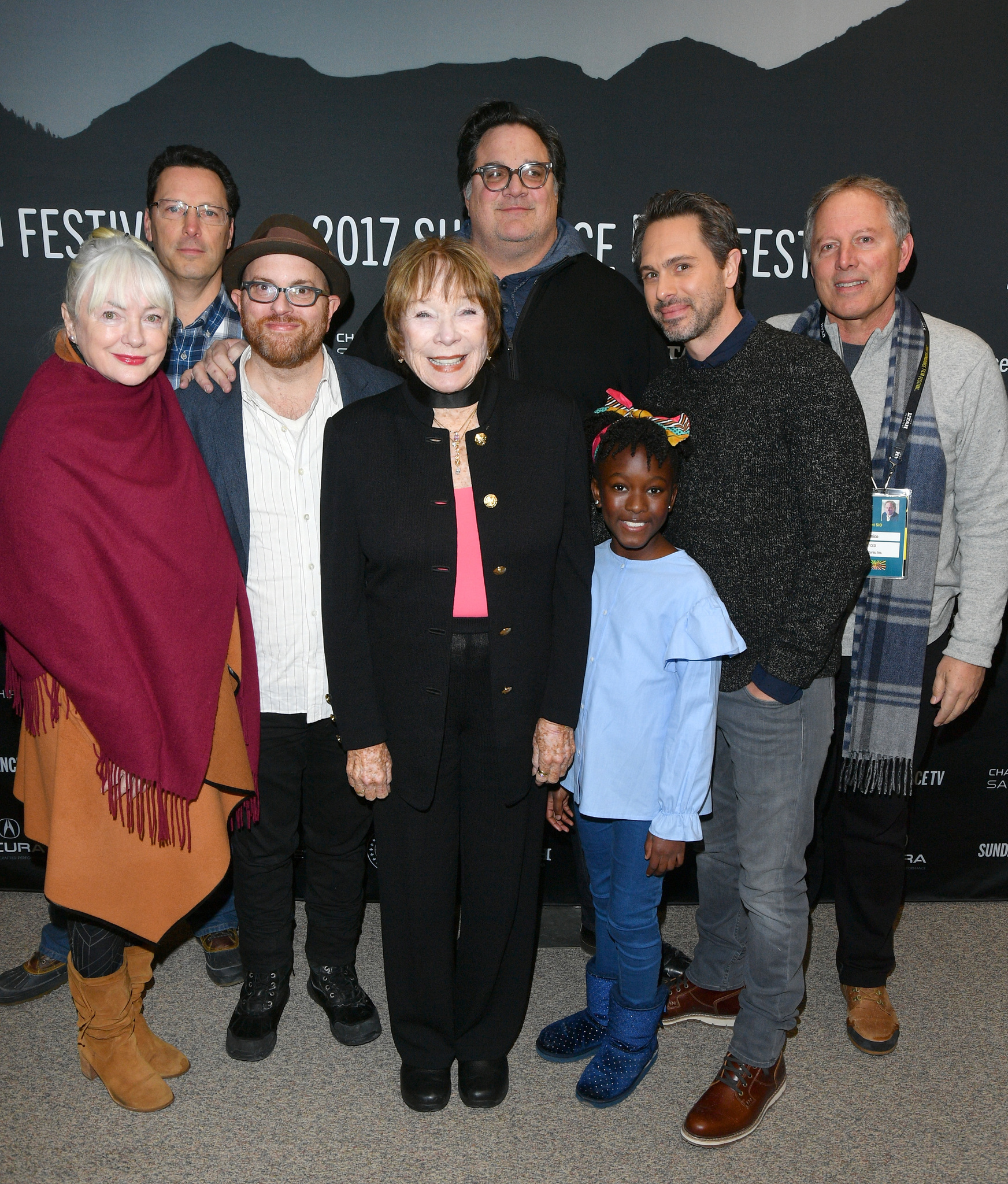 Shirley MacLaine, Kirk D'Amico, Anne-Marie Mackay, Mark Pellington, Thomas Sadoski, Stuart Ross, and Ross Fink