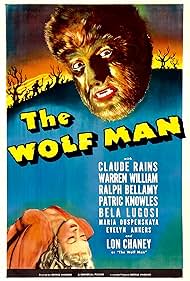 Lon Chaney Jr. and Evelyn Ankers in The Wolf Man (1941)