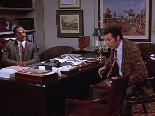 Phil Morris and Michael Richards in Seinfeld Và Những Người Bạn (1989)