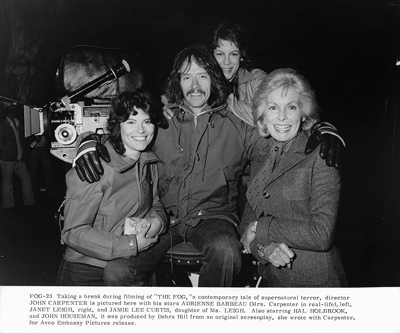 Adrienne Barbeau, John Carpenter, Jamie Lee Curtis, and Janet Leigh in Làn Sương Ma (1980)