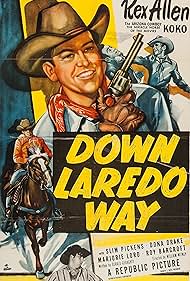 Slim Pickens, Rex Allen, and Koko in Down Laredo Way (1953)