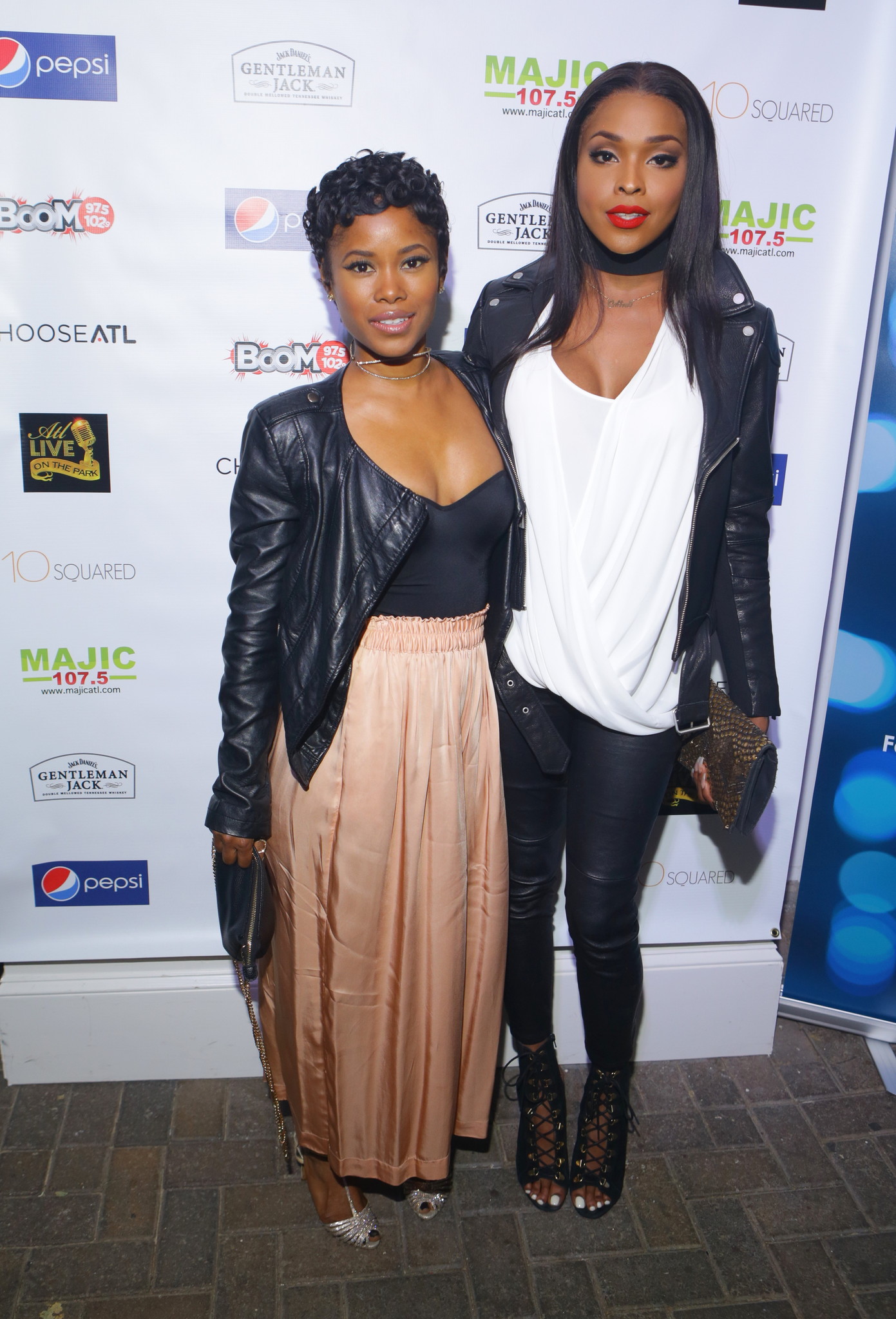 Jasmine Burke and Amiyah Scott