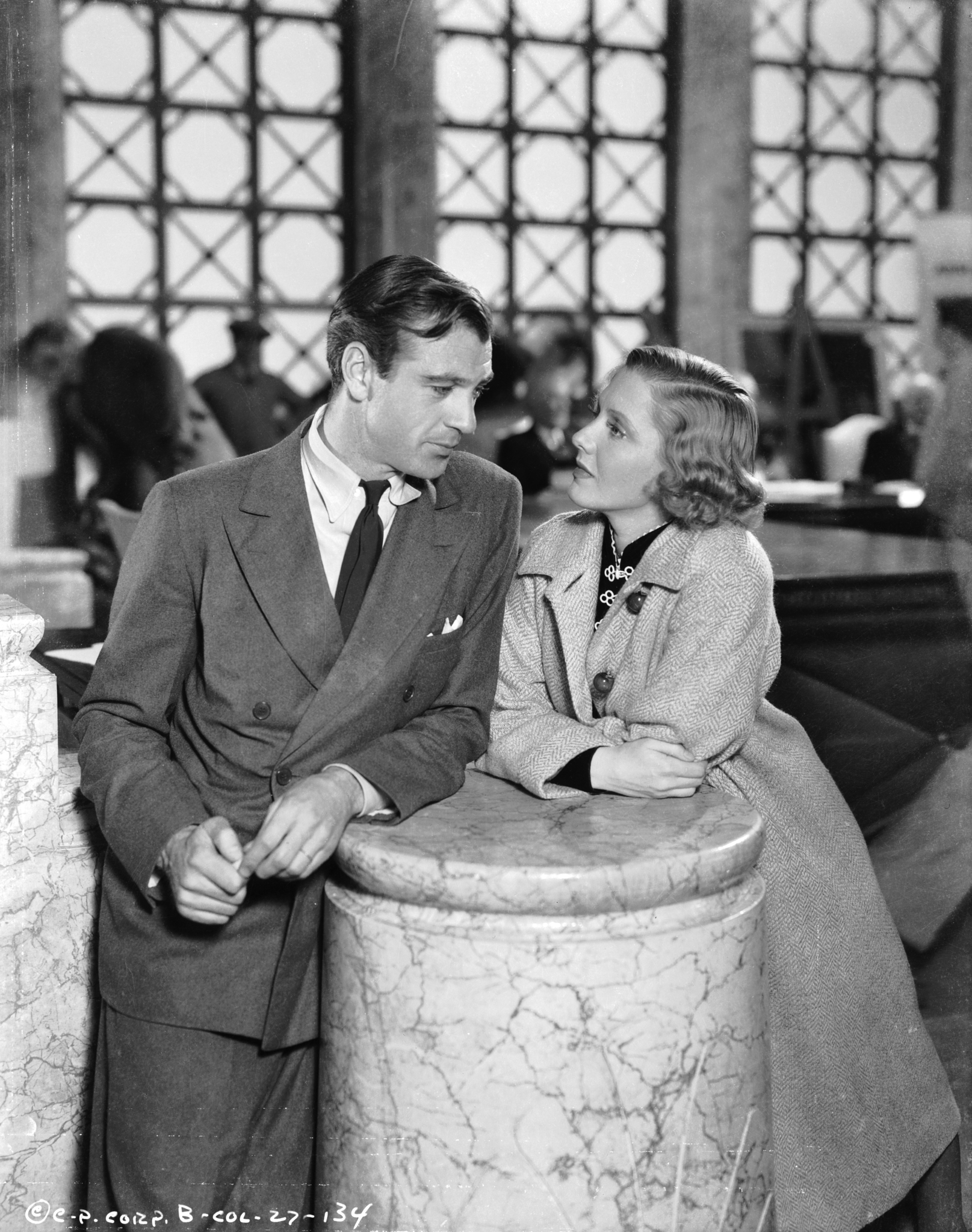 Gary Cooper and Jean Arthur in Mr. Deeds Goes to Town (1936)