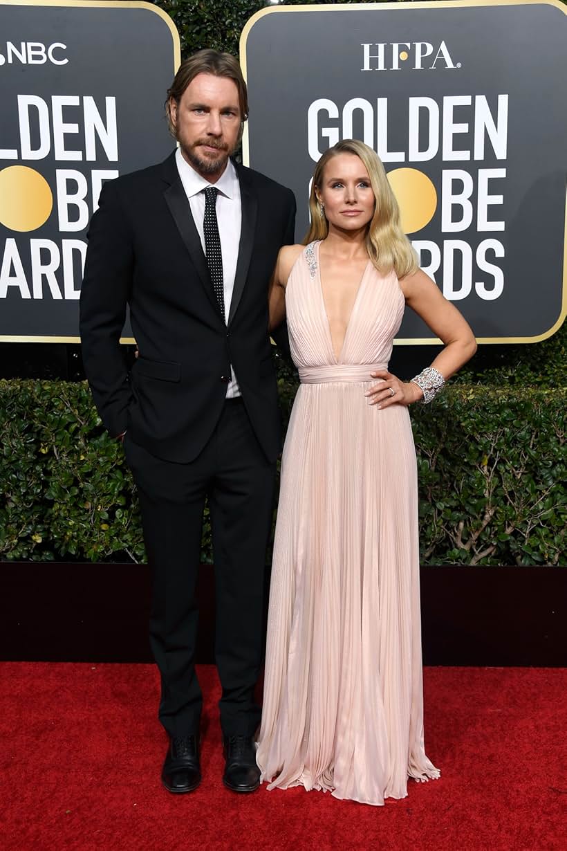 Kristen Bell and Dax Shepard at an event for 2019 Golden Globe Awards (2019)