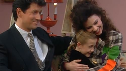 Fran Drescher, Charles Shaughnessy, and Madeline Zima in The Nanny (1993)