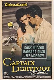 Rock Hudson and Barbara Rush in Captain Lightfoot (1955)