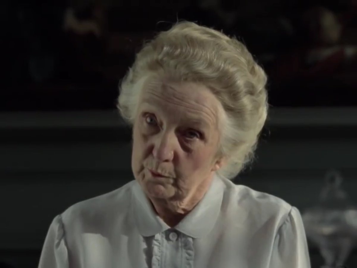 Joan Hickson in Miss Marple: The Body in the Library (1984)