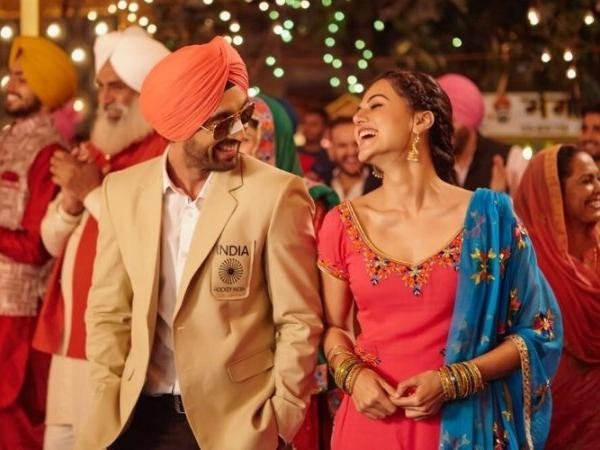 Taapsee Pannu and Diljit Dosanjh in Soorma (2018)