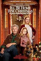 James Brolin, Mena Suvari, Faras, Zeus, and Giselle Eisenberg in I'll Be Home for Christmas (2016)