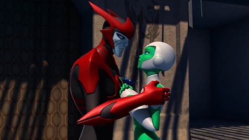 Grey Griffin and Jason Spisak in Green Lantern: The Animated Series (2011)