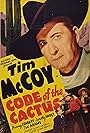 Tim McCoy, Ted Adams, and Dave O'Brien in Code of the Cactus (1939)