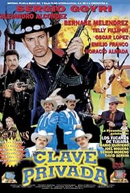 Telly Filippini, Sergio Goyri, Bernabé Melendrez, Pedro Rivera, Emilio Franco, Isabel Quibrera, Alejandro Alcondez, Mario Quintero, Joel Higuera, David Servin, and Sergio Moreno in Clave privada (1996)