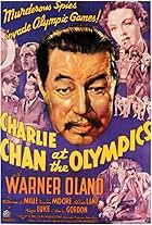 Katherine DeMille, C. Henry Gordon, Warner Oland, and Andrew Tombes in Charlie Chan at the Olympics (1937)