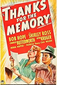 Bob Hope and Shirley Ross in Thanks for the Memory (1938)