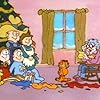 David L. Lander, Gregg Berger, Pat Carroll, Pat Harrington Jr., Thom Huge, Lorenzo Music, and Julie Payne in A Garfield Christmas Special (1987)