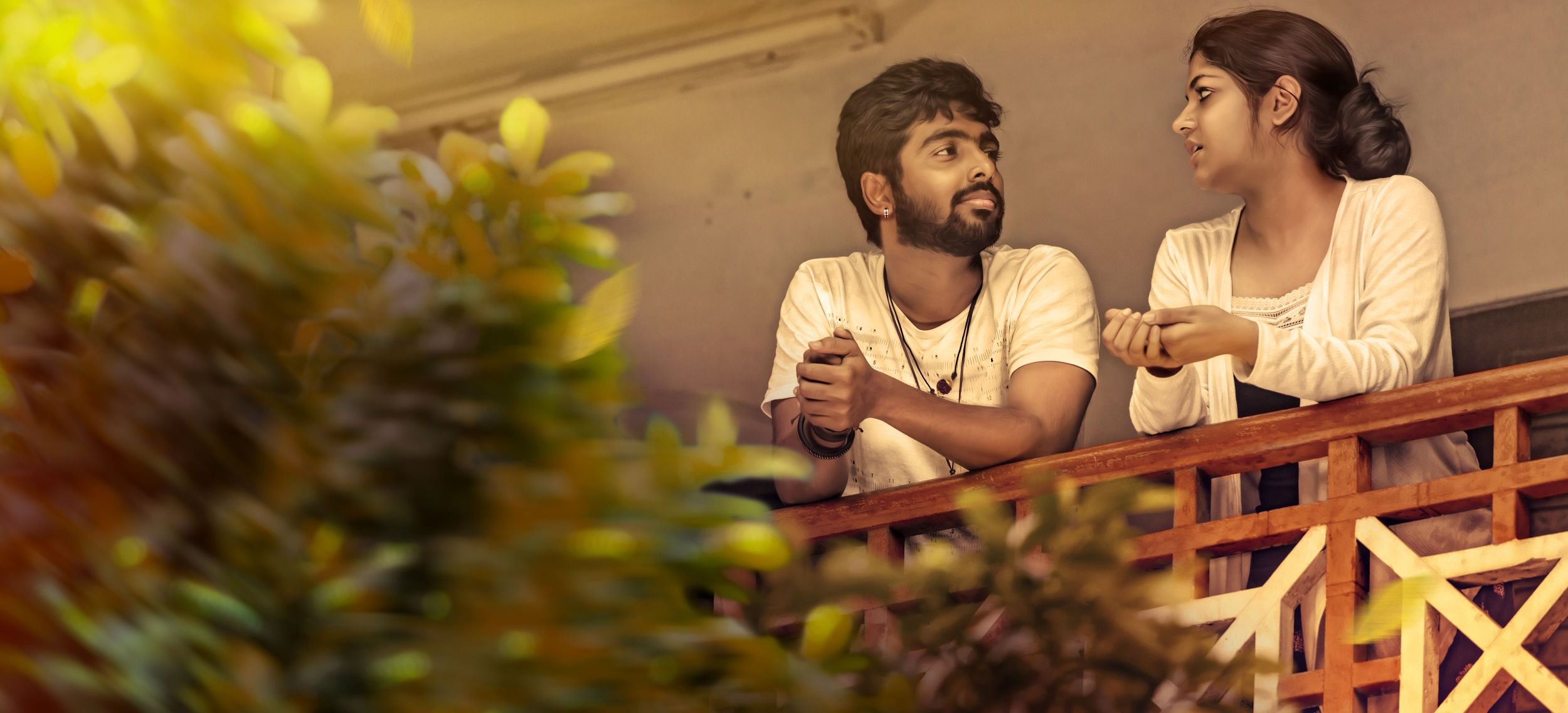 G.V. Prakash Kumar and Aparna Balamurali in Sarvam Thaala Mayam (2018)