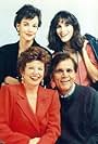 Jami Gertz, Margaret Colin, Marsha Mason, and Alex Rocco in Sibs (1991)