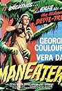 George Coulouris and Vera Day in Womaneater (1958)