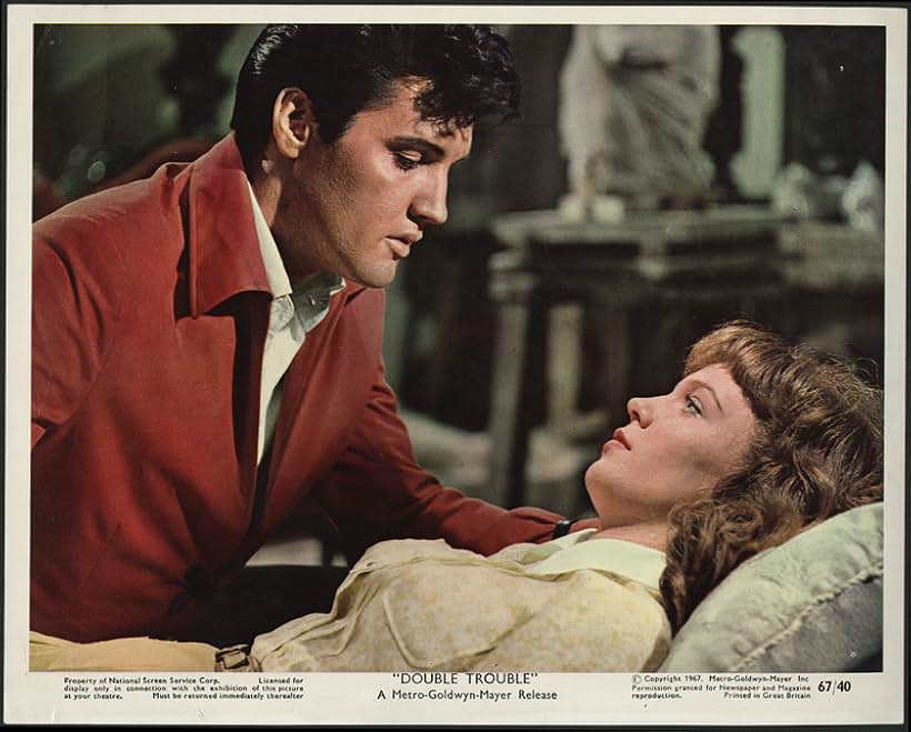 Elvis Presley and Annette Day in Double Trouble (1967)