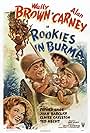 Joan Barclay, Wally Brown, and Alan Carney in Rookies in Burma (1943)