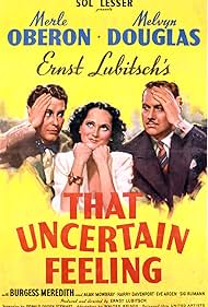 Melvyn Douglas, Burgess Meredith, and Merle Oberon in That Uncertain Feeling (1941)