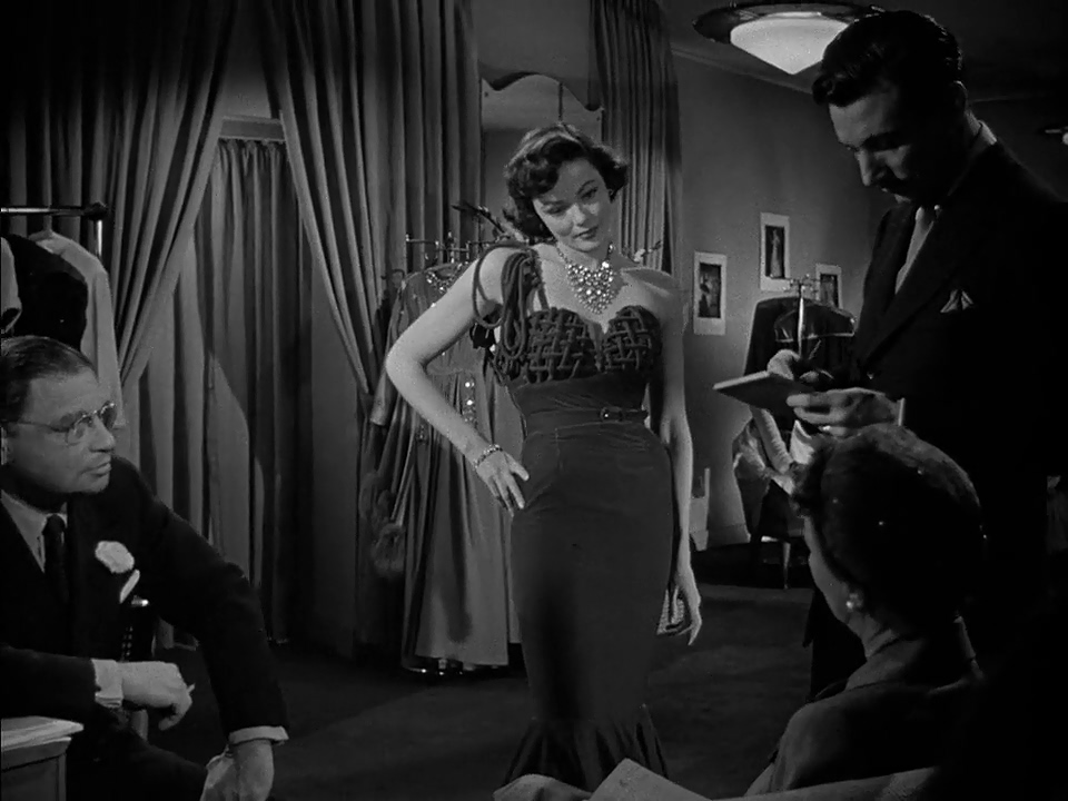 Gene Tierney, Oleg Cassini, and Lester Sharpe in Where the Sidewalk Ends (1950)