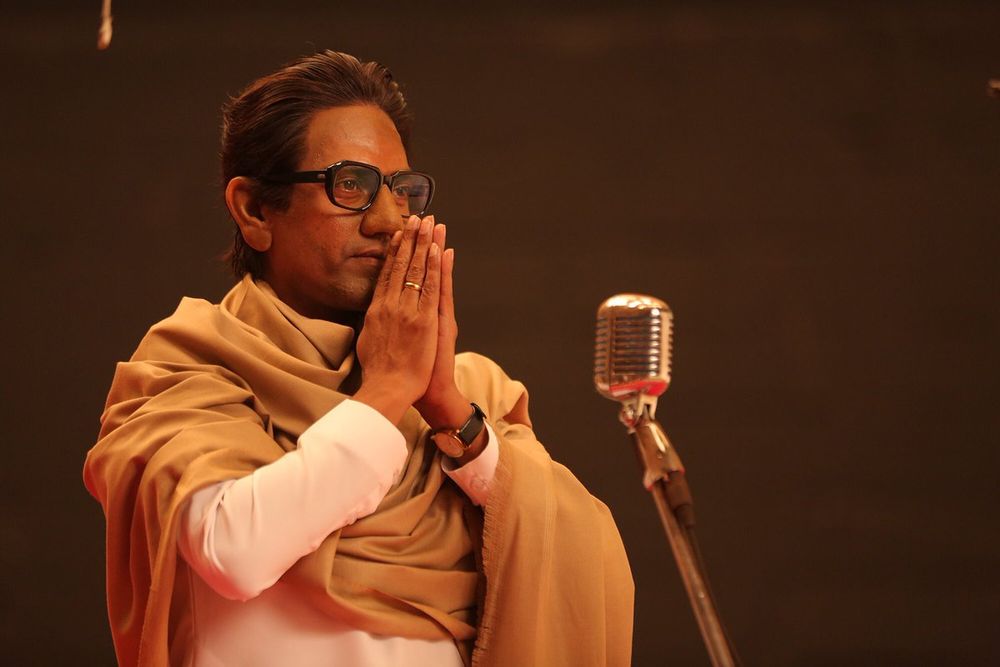 Nawazuddin Siddiqui in Thackeray (2019)