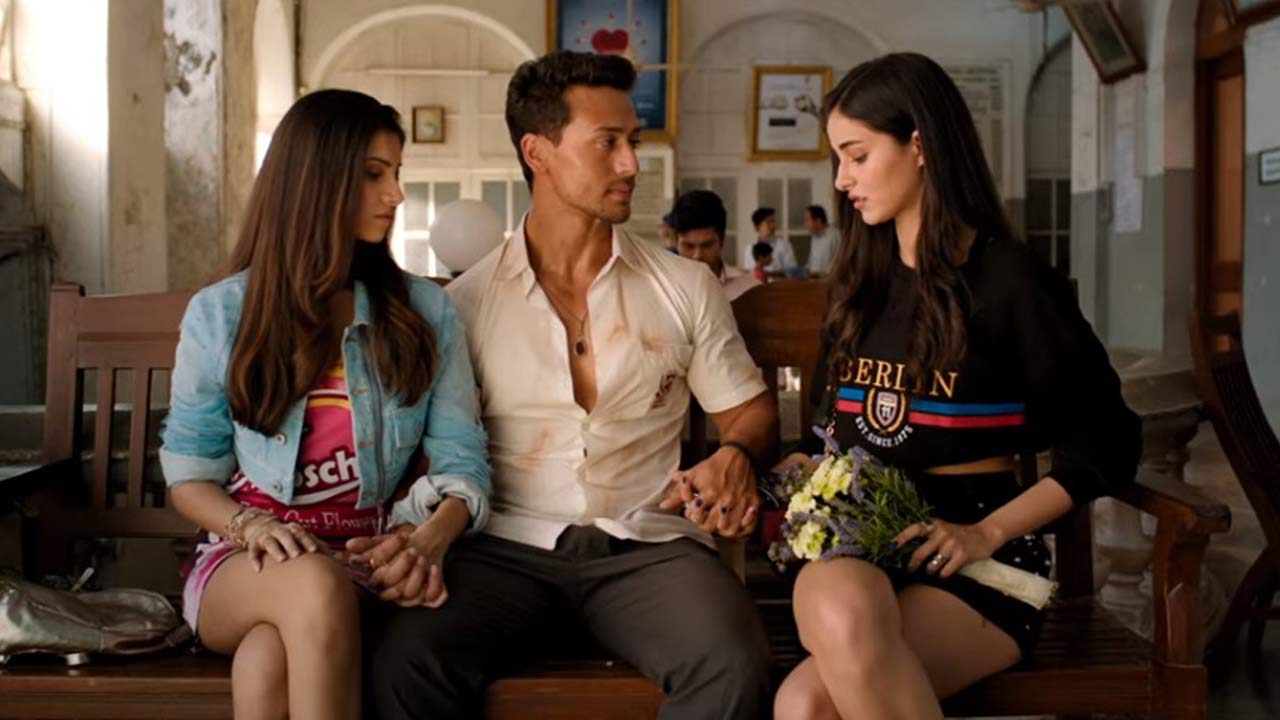 Tara Sutaria, Tiger Shroff, and Ananya Panday in Sinh Viên Của Năm 2 (2019)