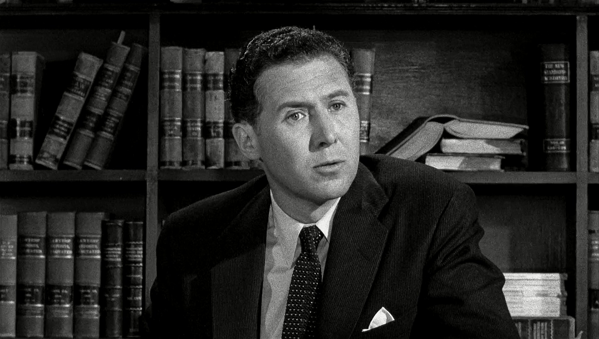 Anthony Quayle in The Wrong Man (1956)