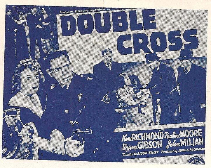 Richard Beach, Wynne Gibson, John Miljan, and Pauline Moore in Double Cross (1941)