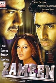 Abhishek Bachchan, Bipasha Basu, and Ajay Devgn in Zameen (2003)