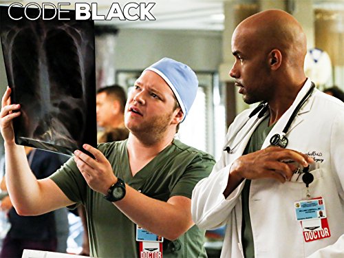 Boris Kodjoe and Harry Ford in Code Black (2015)