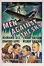 Wendy Barrie, Richard Dix, Edmund Lowe, and Kent Taylor in Men Against the Sky (1940)