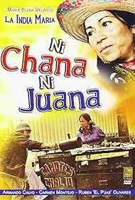 Ruben 'El Púas' Olivares and María Elena Velasco in Ni Chana, ni Juana (1985)