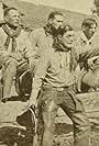 Pete Bender, Pat Chrisman, Sid Jordan, and Tom Mix in Starring in Western Stuff (1917)