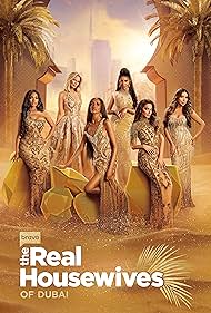 Sara Al Madani, Caroline Brooks, Chanel Ayan, Lesa Milan, Taleen Marie Khanoyan, and Caroline Stanbury in The Real Housewives of Dubai (2022)