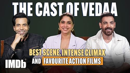 Join the cast of Vedaa, John Abraham, Sharvari, and Abhishek Banerjee as they answer your burning questions in this exclusive interview! From the scene that made them say 'yes' to Vedaa to their favorite films, workouts, and the unforgettable climax, get a behind-the-scenes look at what makes this film special. They also share why the August 15th release is so meaningful and reflect on the challenges of stepping out of their comfort zones and more!