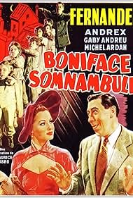 Gaby André and Fernandel in Boniface somnambule (1951)