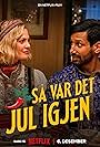 Ida Ursin-Holm and Kanan Gill in Så var det jul igjen (2023)