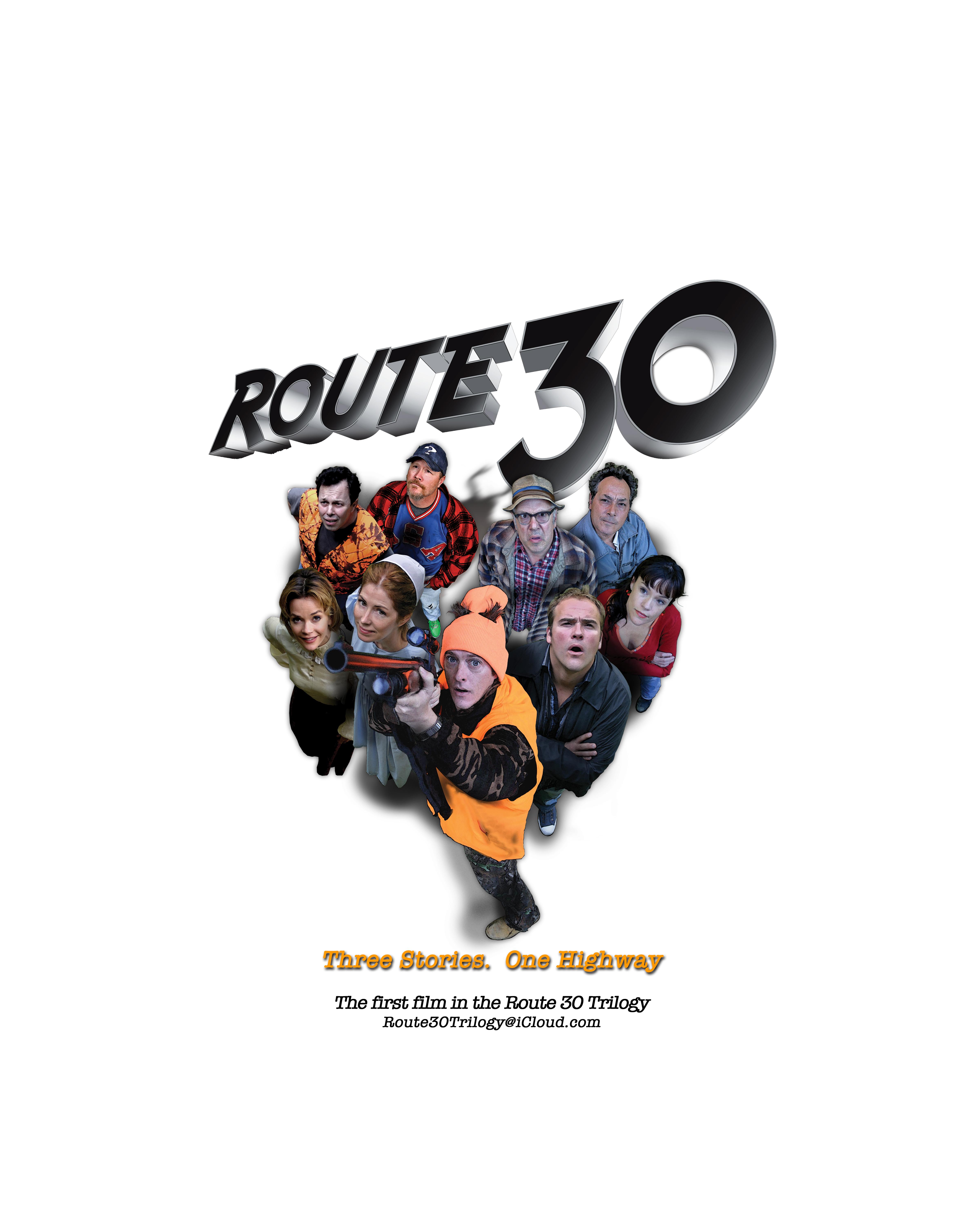 Dana Delany, Robert Romanus, Curtis Armstrong, David Cowgill, David DeLuise, Christine Elise, Kevin Rahm, Lee Wilkof, and Nathalie Boltt in Route 30 (2007)